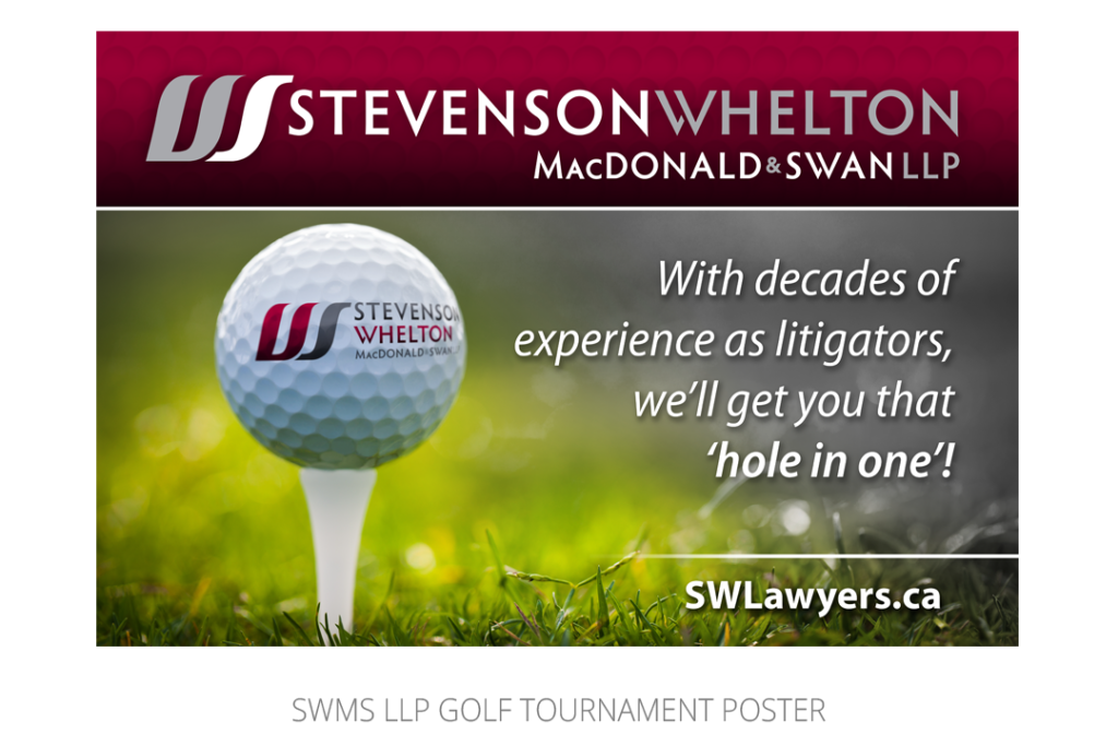 SWMS LLP Golf Poster